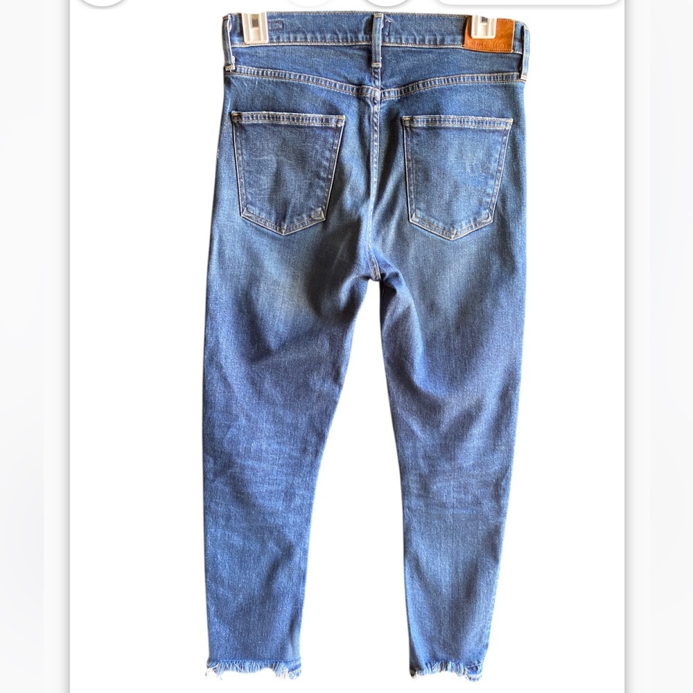 Citizens of Humanity Harlow Ankle High Rise Slim Jeans Blue Size 27 - Picture 4 of 16